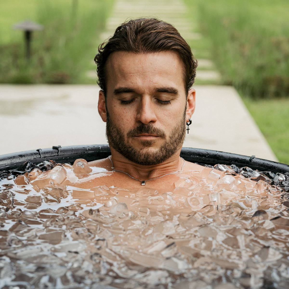 Oval Ice Bath & Chiller Combo